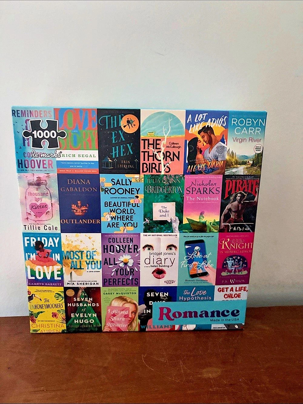Re-marks Romance 1000-Piece Jigsaw Puzzle Multicolor book covers